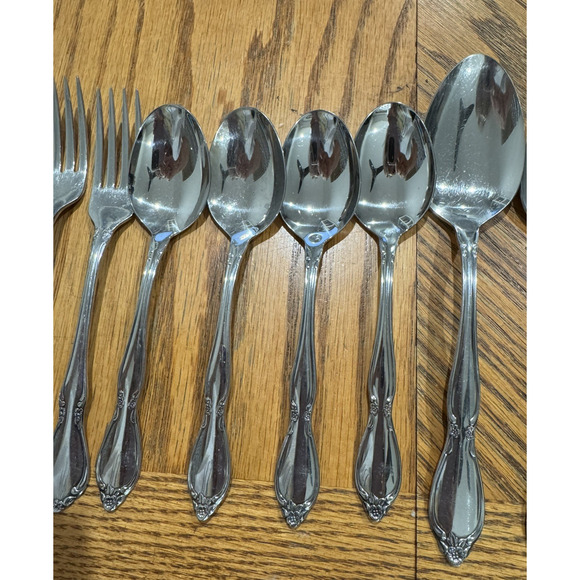 Oneida Community Chatelaine Assorted Flatware Lot 16 Pieces Iced Tea Serving ++ - Picture 6 of 8